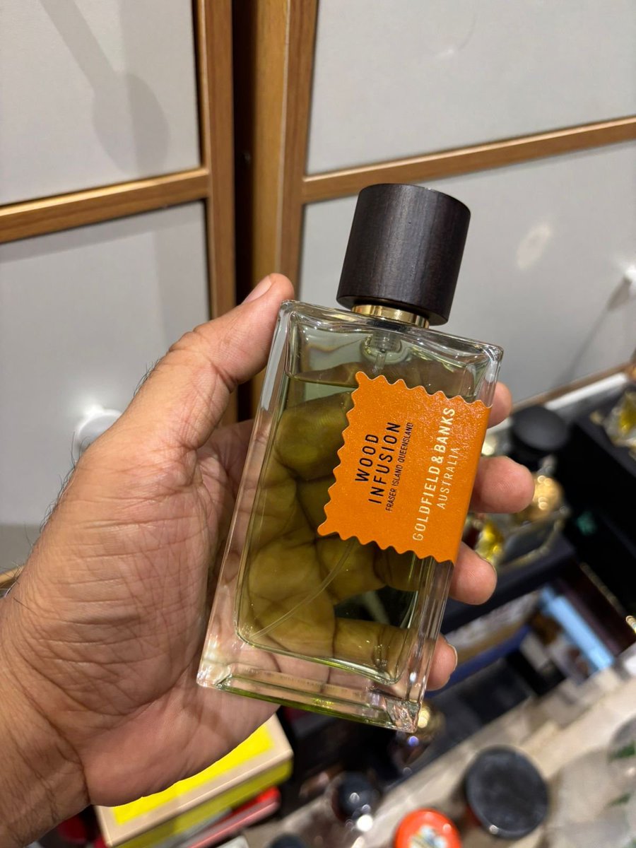 Goldfield & Banks Wood Infusion — my kind of morning energy. From