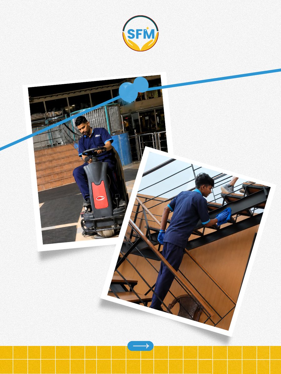 SamarpanFa68864's tweet photo. Ensuring spotless hospitality and delivering clean, well-managed spaces.
Samarpan Facility Management at  Karnavati club , Ahmedabad
Trained housekeeping teams performing specialized tasks beyond routine scope
.
.
.
#explore #post #facilityservice #management #ahmedabad https://t.co/sNwT2MhiYC