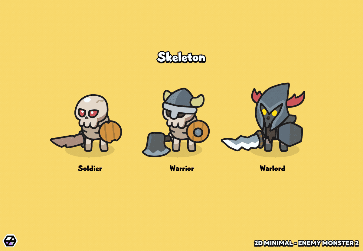 LayerLabGames's tweet photo. 🥳New release — 2D Minimal Enemy Monster 2 https://t.co/kDFKVVm4xA

 #gamedev #indiedev #enemy #layerlab https://t.co/utpWjVh0sk