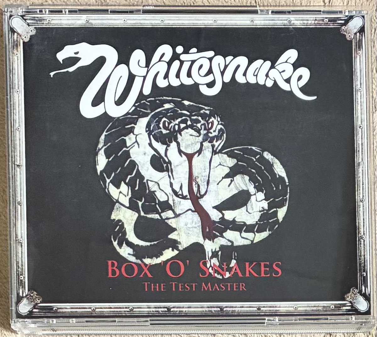 【極美品】ホワイトスネイク　限定Box 'O' Snakes Golden Snake Figurine 256 - Valentin