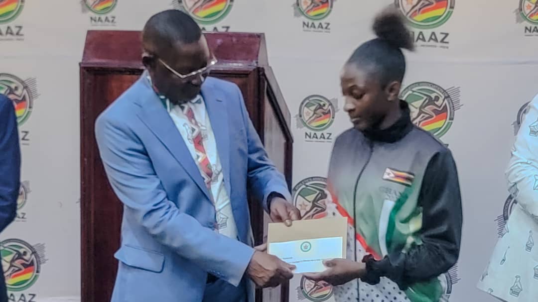 HonMinSanyatwe's tweet photo. Yesterday, I  welcomed #TeamZimbabwe athletes after their commendable performance at the African Athletics Championships in Ghana, where they proudly represented our nation and secured four medals, finishing 11th overall.  

We enjoyed a wonderful dinner, during which I presented tokens of appreciation from the Ministry in recognition of their dedication and hard work. Special tribute was also extended to our medalists for their outstanding achievements.