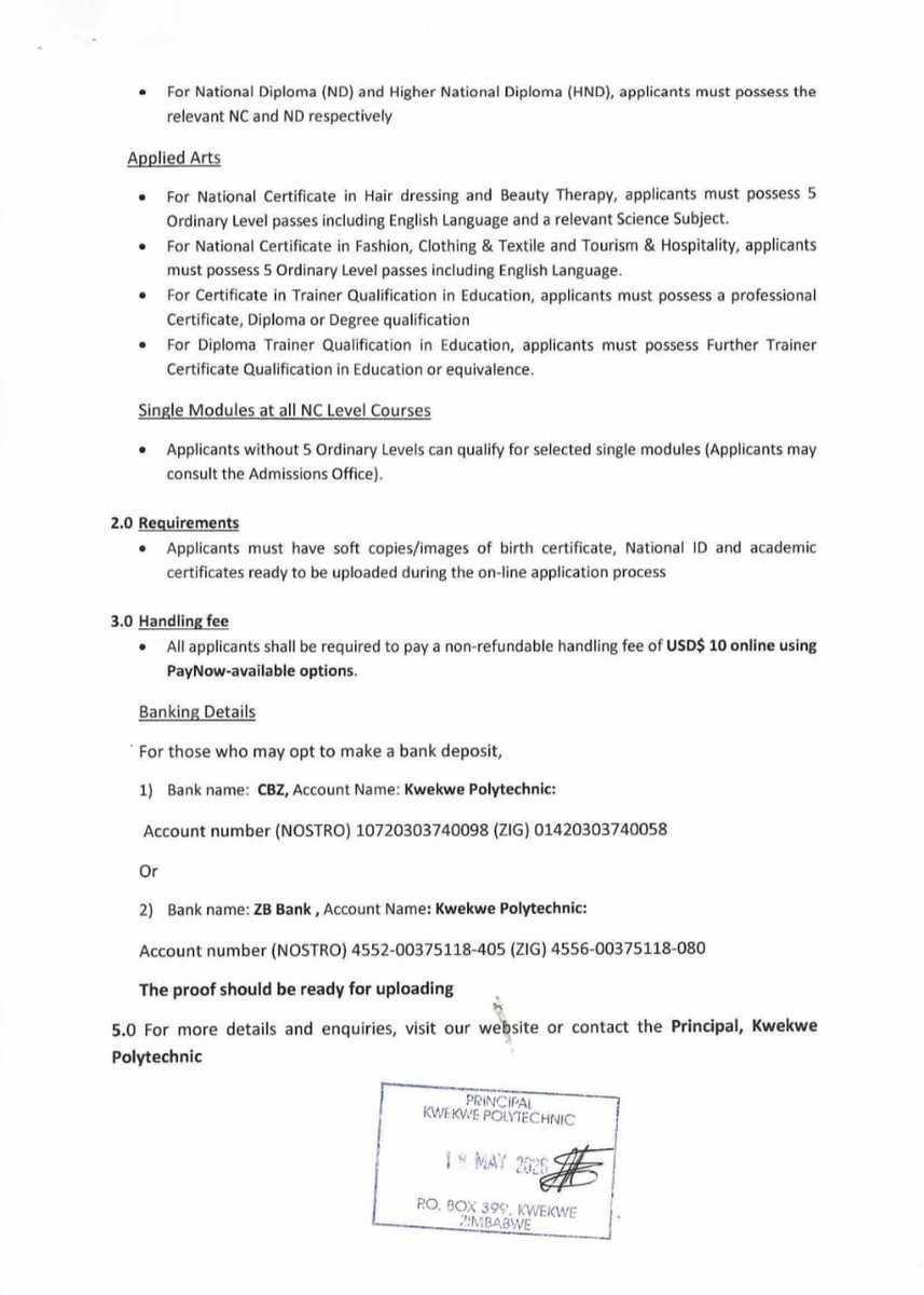 kwekwepolytech's tweet photo. AUGUST 2026 INTAKE
Full-Time (FT), Block Release (BR) and Part Time (PT) Delivery Mode. APPLICATIONS ARE INVITED FROM SUITABLY QUALIFIED CANDIDATES FOR THE FOLLOWING HEXCO COURSES COVERED AT NATIONAL CERTIFICATE (NC), NATIONAL DIPLOMA (ND) and HIGHER NATIONAL DIPLOMA (HND) LEVEL https://t.co/tGjth5cwEp