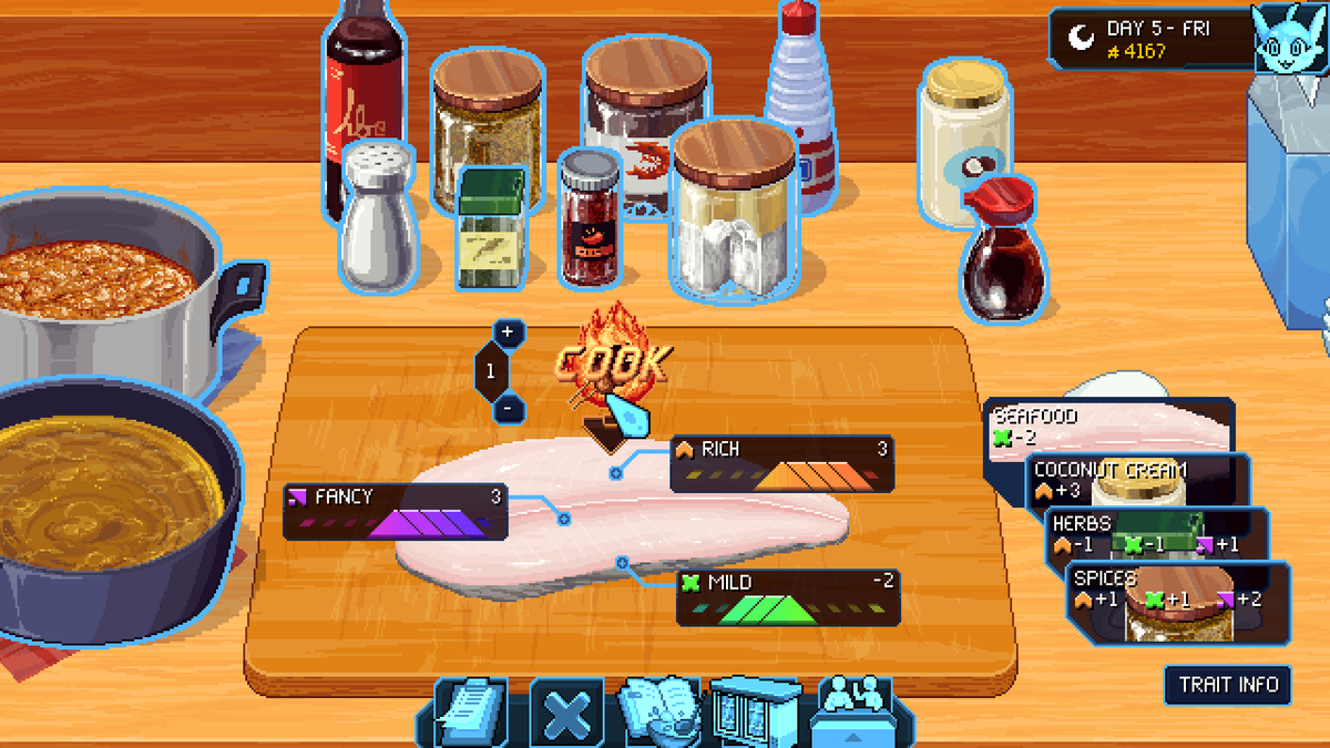 EGRInteractive's tweet photo. No AI. These are made with Godot, Krita, and sweat and tears of our dev team!
#izakaya #cooking #indiegame https://t.co/RrY7Vak5MP