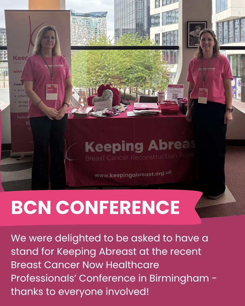 KAbreast's tweet photo. Thank you to everyone involved in last week's Breast Cancer Now Healthcare Professionals' Conference. It was great to meet other breast cancer-related charities as well as nurses, surgeons and other breast care workers, and if you'd like some of our new KA leaflets, get in touch! https://t.co/vNE10ZMVPp