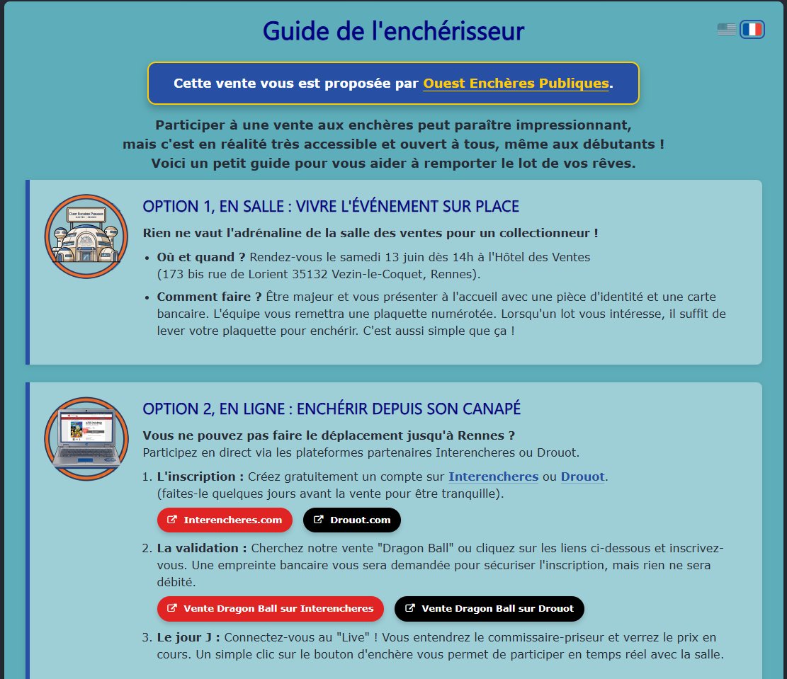 OssOraGenki's tweet photo. https://t.co/LlzVF68K91 vous permet de retrouver l'intégralité de notre collection #Dragonball #ドラゴンボール aux enchères le 13 juin.
Comment enchérir, descriptions des lots, filtres de recherches, estimations, photos, vidéos, liens vers #Interencheres et #Drouot, tout y est ! https://t.co/z823P8VdGG