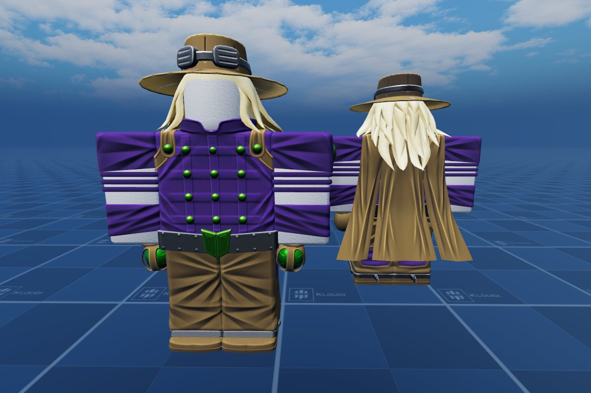 KloudiExZ's tweet photo. Gyro Zeppeli for Anime Apocalypse
#RobloxDev #Roblox #rbxdev https://t.co/lmNrIz0ol3