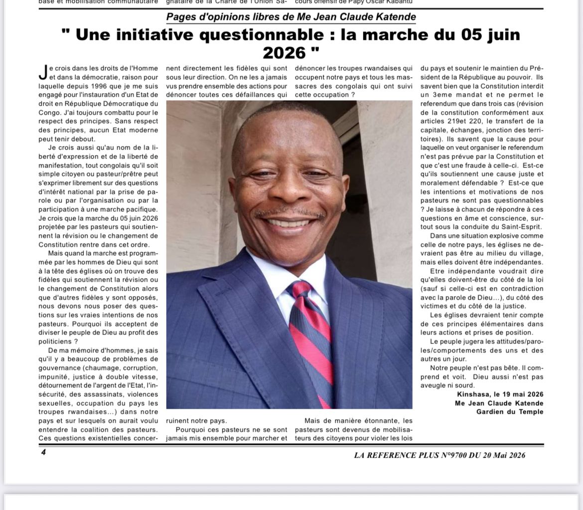 Jean Claude Katende tweet media