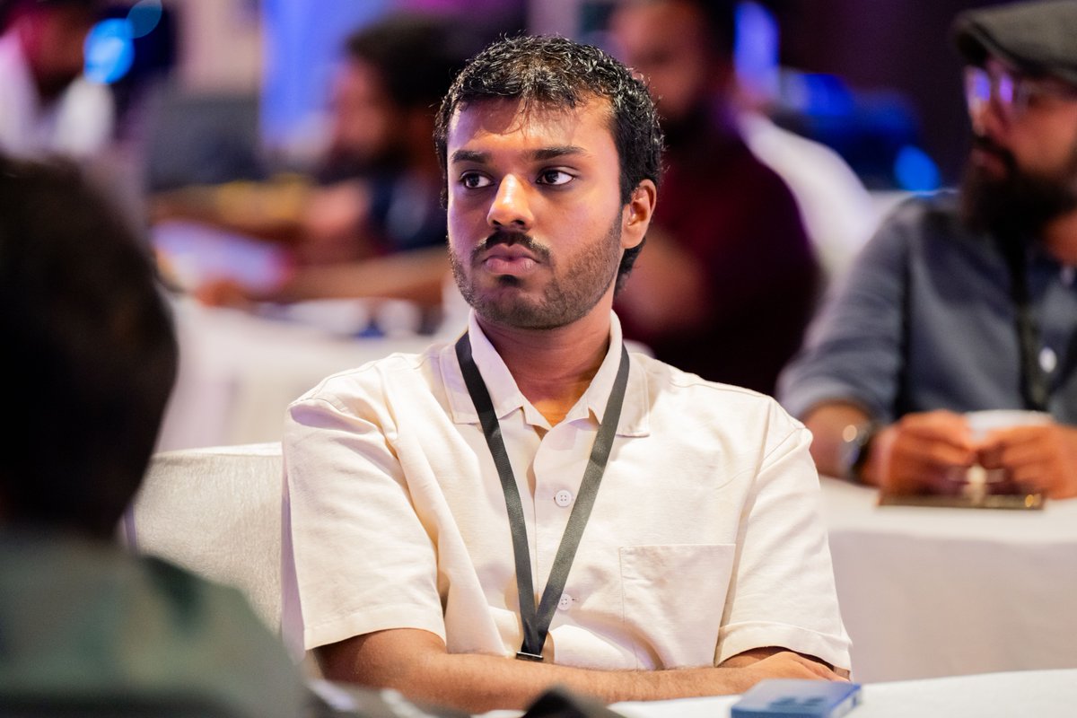 colabmv's tweet photo. The Co.Lab 26 Hackathon officially begins with opening remarks by Afrah Ahmed, Director of Cards, @bankofmaldives. 

During the session, participants are introduced to the objectives of the hackathon and the role of AI-driven innovations.

#CoLab26 #BML #MINDCo #Maldives2Point0 https://t.co/KeiU4tQs0k