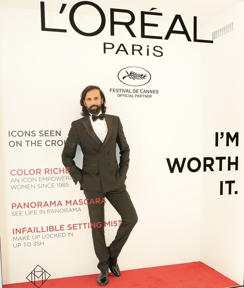 PrashantKapoor's tweet photo. @LOrealParisTH #cannes2026 https://t.co/DqdGi5f4VG
