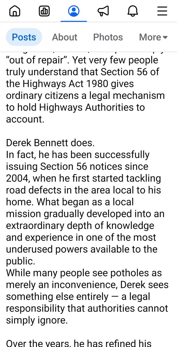 Mr Pothole tweet media