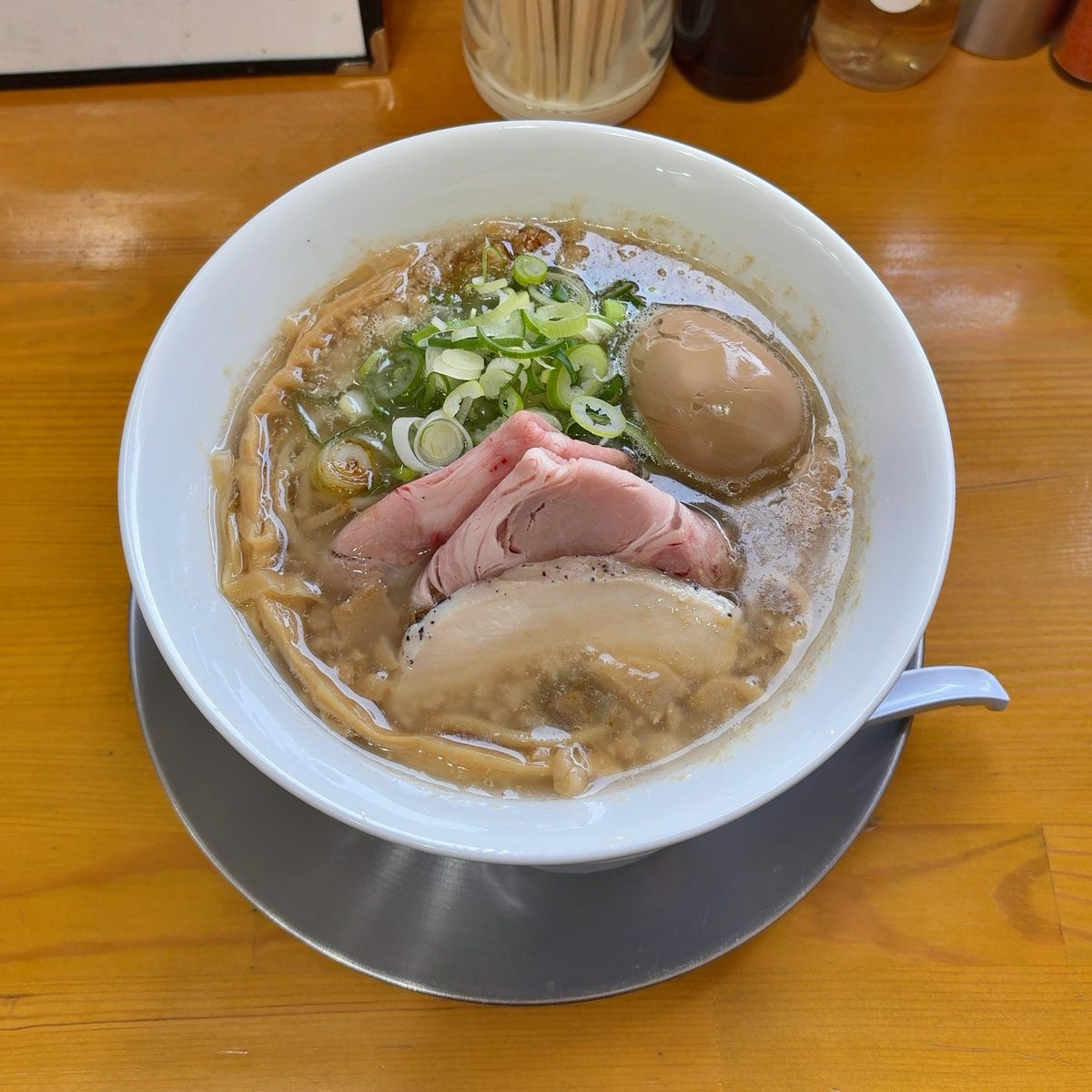 m_skmt's tweet photo. ご無沙汰しております。
4枚集まりました。

#中華そばいってん https://t.co/pJGudis6UL