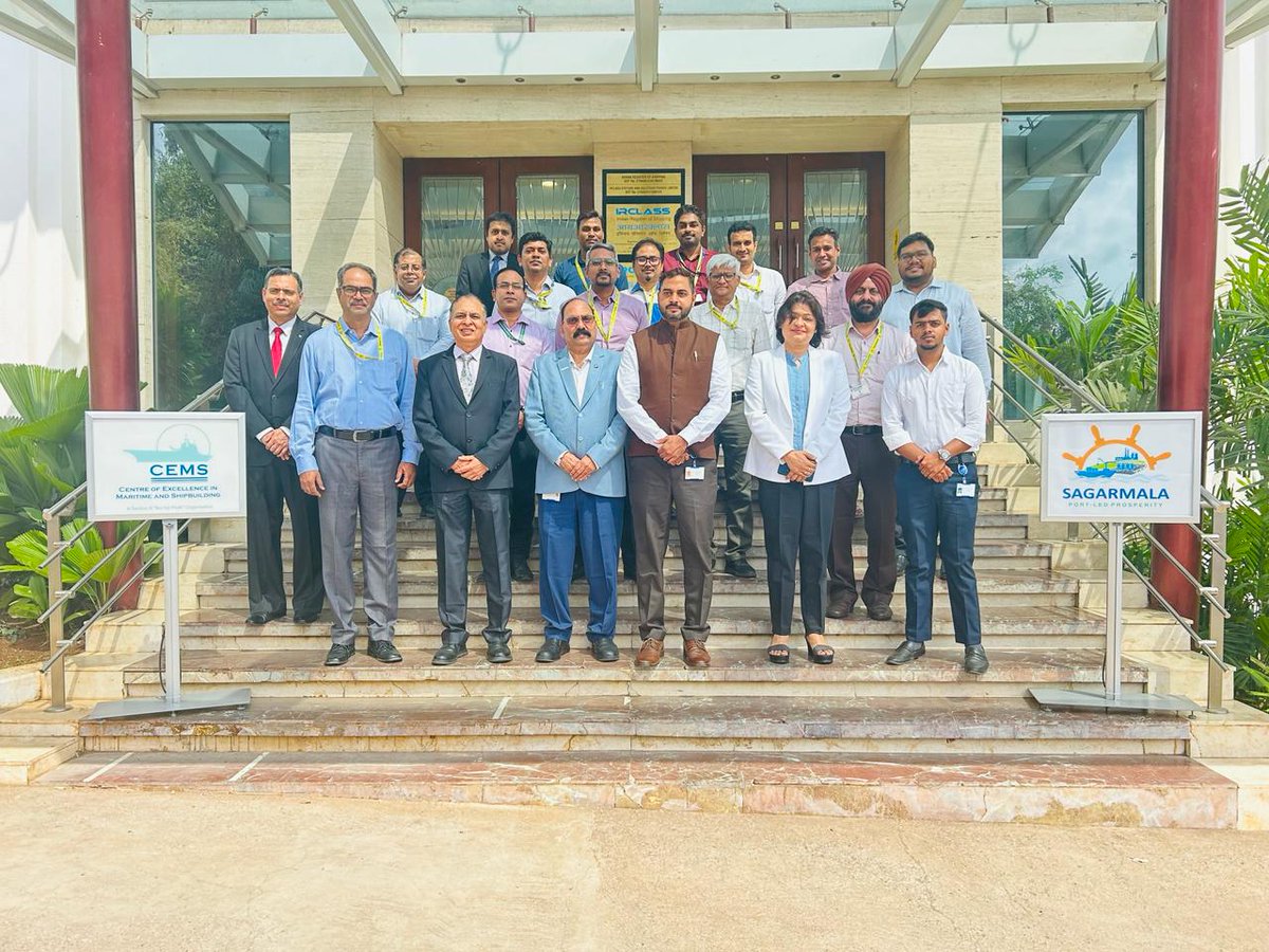 irclass's tweet photo. Course in "Decarbonisation in Shipping: Hydrogen, Methanol &amp; Future Marine Fuels” conducted by @cems_in commences today, bringing together industry professionals to explore the evolving landscape of sustainable maritime operations. #maritime #shipping https://t.co/8kJg8KLOTp