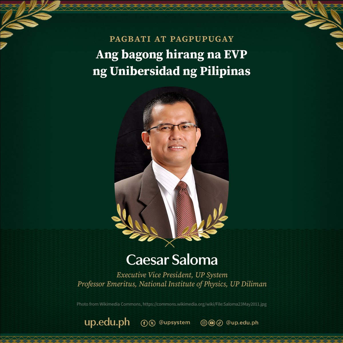 University of the Philippines tweet media