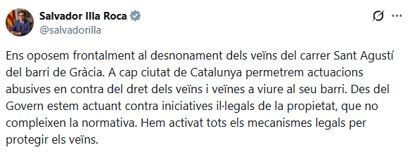 Sindicat de Llogateres i Llogaters tweet media