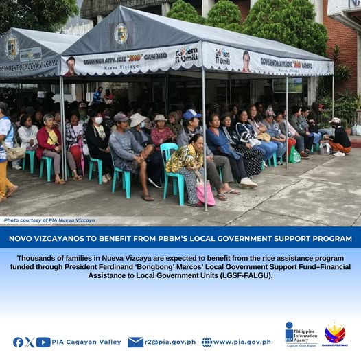 PIA_Region2's tweet photo. 𝐍𝐨𝐯𝐨 𝐕𝐢𝐳𝐜𝐚𝐲𝐚𝐧𝐨𝐬 𝐭𝐨 𝐛��𝐧𝐞𝐟𝐢𝐭 𝐟𝐫𝐨𝐦 𝐏𝐁𝐁𝐌’𝐬 𝐥𝐨𝐜𝐚𝐥 𝐠𝐨𝐯𝐞𝐫𝐧𝐦𝐞𝐧𝐭 𝐬𝐮𝐩𝐩𝐨𝐫𝐭 𝐩𝐫𝐨𝐠𝐫𝐚𝐦
https://t.co/qDKHb1Ql8e
#LGSF-FALGU #ISM #IntegratedStateMedia #bagongpilipinasriceprogram https://t.co/bYLbmw0rl9