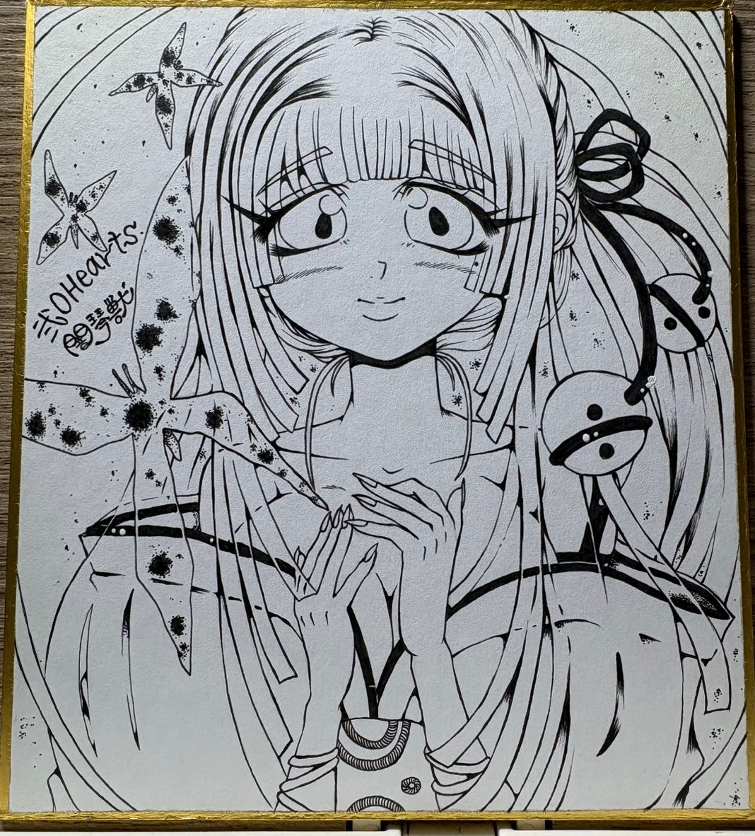 相方も線画イラスト描きました✒️ コミティア156で新刊又は既刊4冊