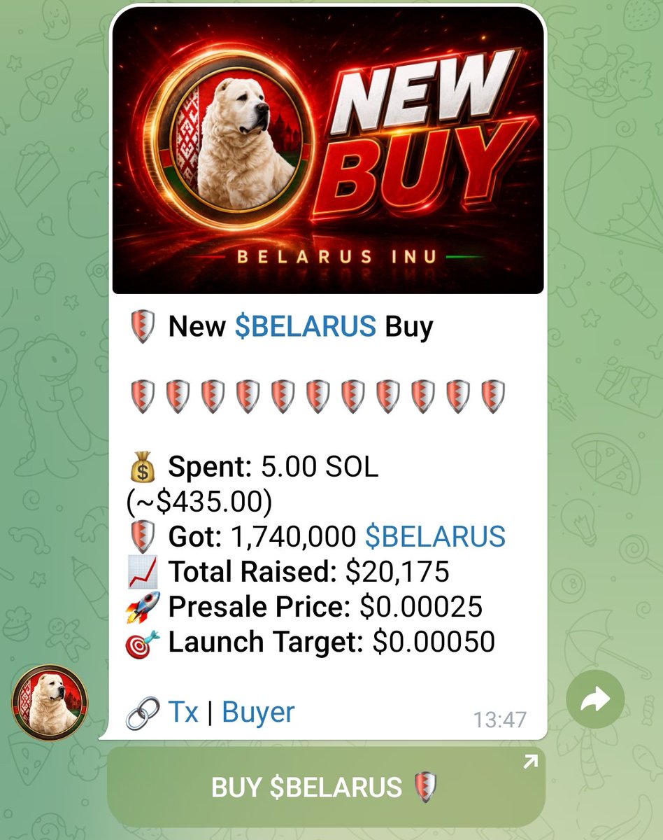 Belarus Inu tweet media