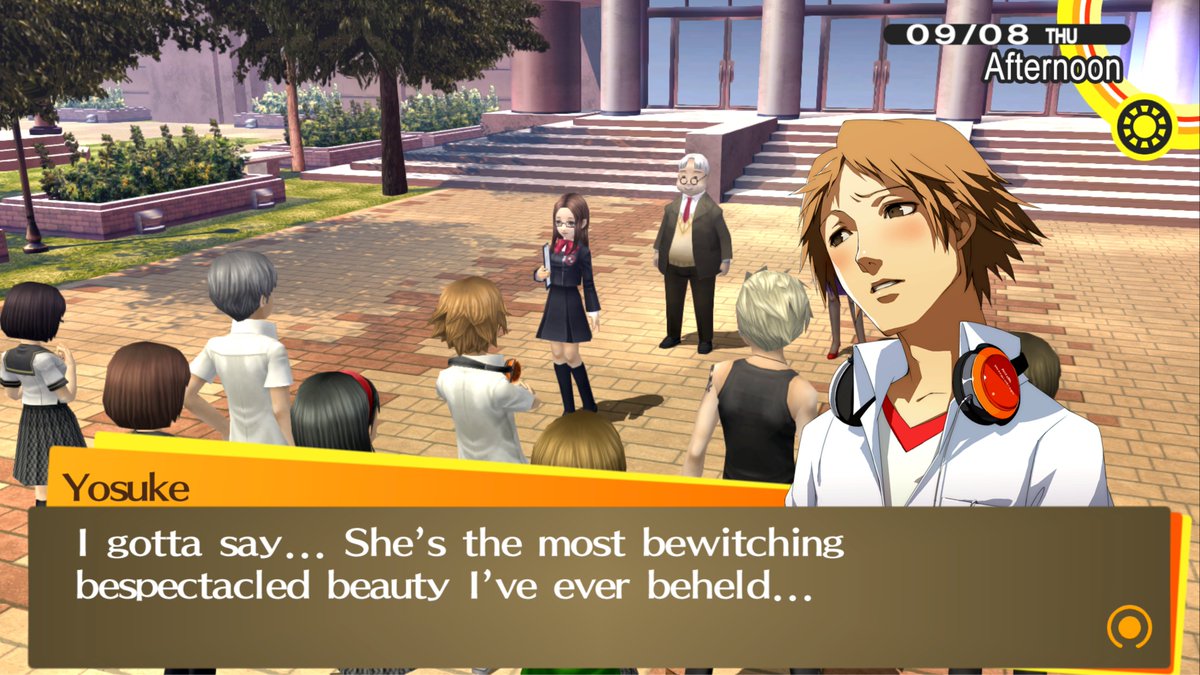 glaze ♡ playing p4g tweet media
