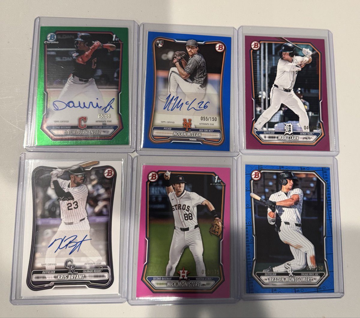 TheRobbieG's tweet photo. @PatrickF2018 @Ob1JohnKenob1 I pulled Cowboy Ohtani’s blue auto /150 from a blaster. https://t.co/eyoNqi2TP1