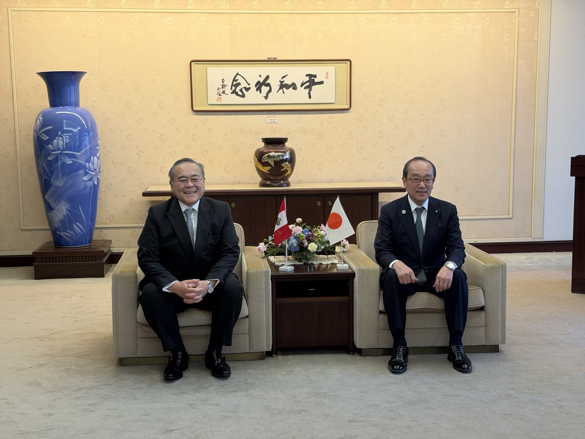 Peru in Japan-ペルー大使館 tweet media