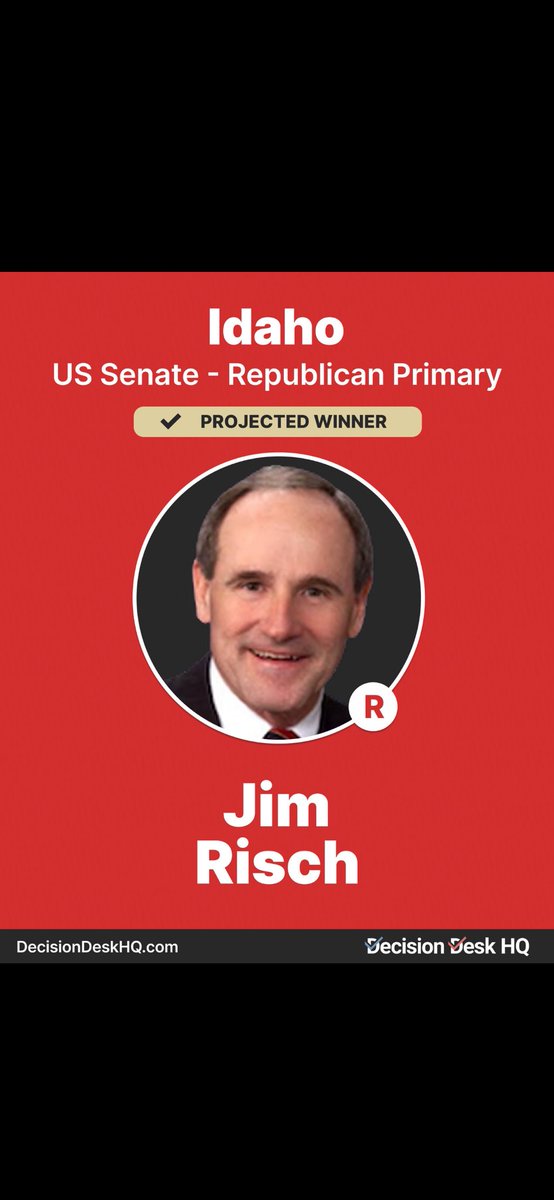 Jim Risch tweet media