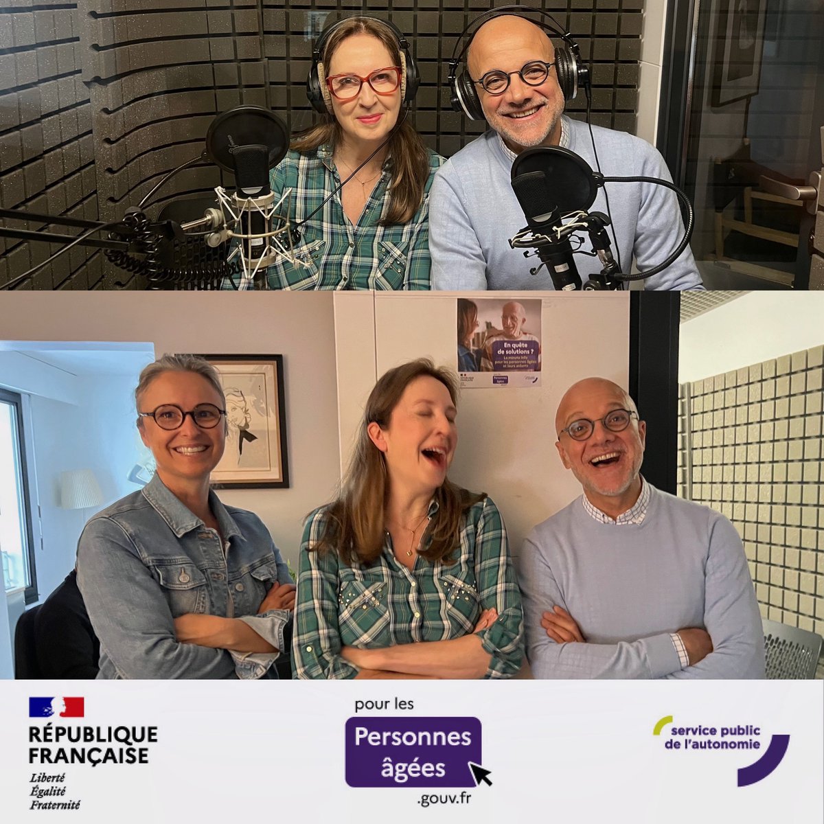 SepremProd's tweet photo. Chez @SepremProd, nous avons eu le plaisir de réaliser l’édition 2026 du dossier de presse sonore : « En quête de solutions ? La minute info pour les personnes âgées et leurs aidants », pour la @CNSA_actu.

Bientôt diffusée à la radio.

📻 Restez à l’écoute ! https://t.co/o4GI0lP2PH