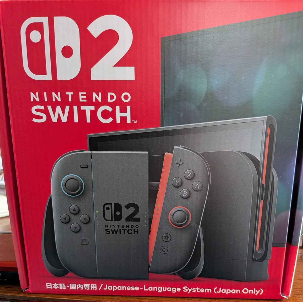 Switch2購入出来た！ 値上げ直前に買うことができてよかったです！