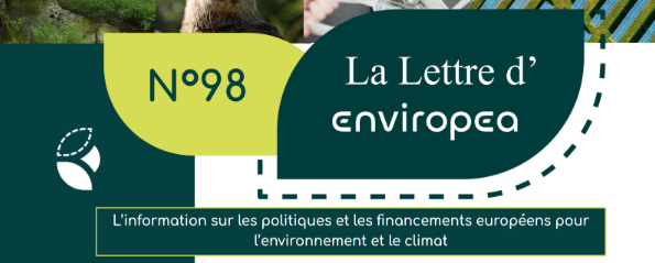enviropea's tweet photo. 🍃 Lettre d'Enviropea n°98 🍃

🌱 Bilan sur les politiques environnementales européennes &amp; nationales
📃 Actualités des programmes de financement européens &amp; AAP

https://t.co/WAR6J44tta

Et pour ne rien manquer des prochaines publications, abonnez-vous à la newsletter ! 🍀 https://t.co/j64cxRa6J8