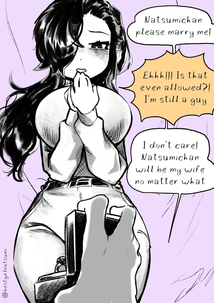Natsumi is best girl / Comision are open! tweet media