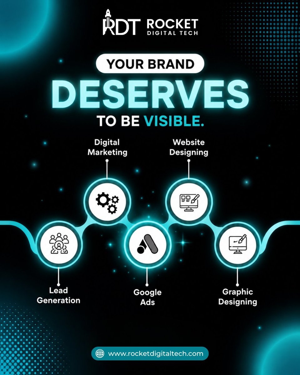 rocket_tech's tweet photo. Your Brand Deserves to Be Visible

 Contact Rocket Digital Tech
🌐 Website: https://t.co/85jBSrTlF7
📧 Email: info@rocketdigitaltech.com

India: +91 9643644574
USA: +1 (778) 776-1246
Saudi Arabia: +966 53 599 2745

#DigitalMarketing #BrandVisibility #GoogleAds #DigitalGrowth https://t.co/LL6sYq6uU7