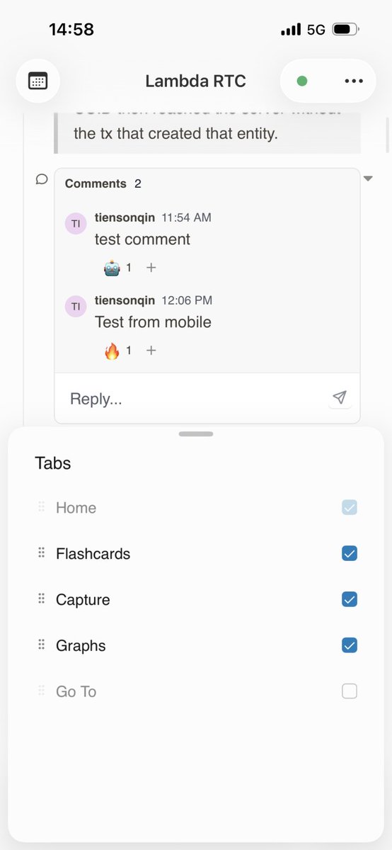 logseq's tweet photo. Flashcards, comments, reactions, and Sync https://t.co/FtGs20ZCTa