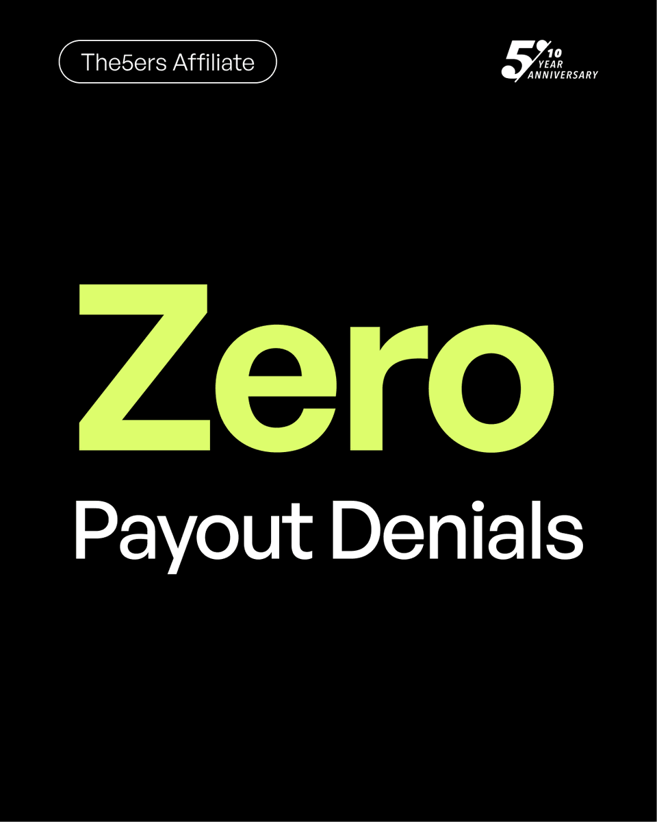 tradecorecap's tweet photo. 🚨 Zero payout denials.🚨

That alone tells you everything about the standard at #The5ers .

Get started today and enjoy 10% OFF 
Sign Up Here👇
https://t.co/BytGIdcbVB

Built for serious traders with:
✅ Reliable payouts
✅ Trader-friendly conditions
✅ Consistent scaling opportunities
✅ No unnecessary restrictions slowing your growth

Trade with confidence knowing your profits are respected.