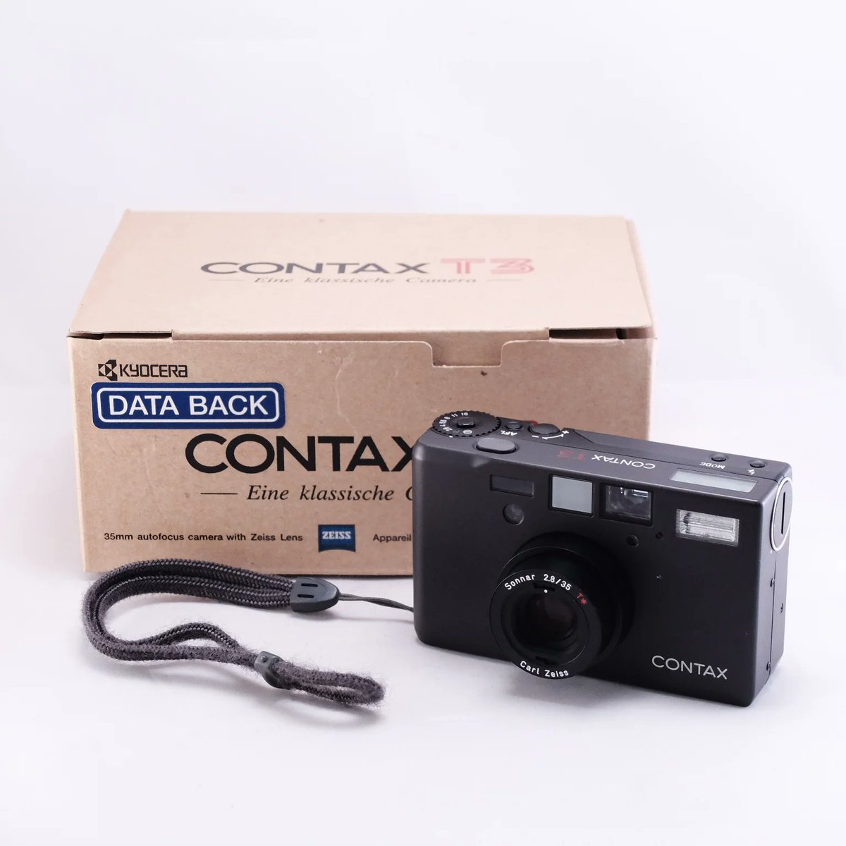美品 CONTAX T3D Titan Black 動作確認済 チタンブラック CONTAX T3 Titan Black チタンブラック 前期 シングルティース – まる