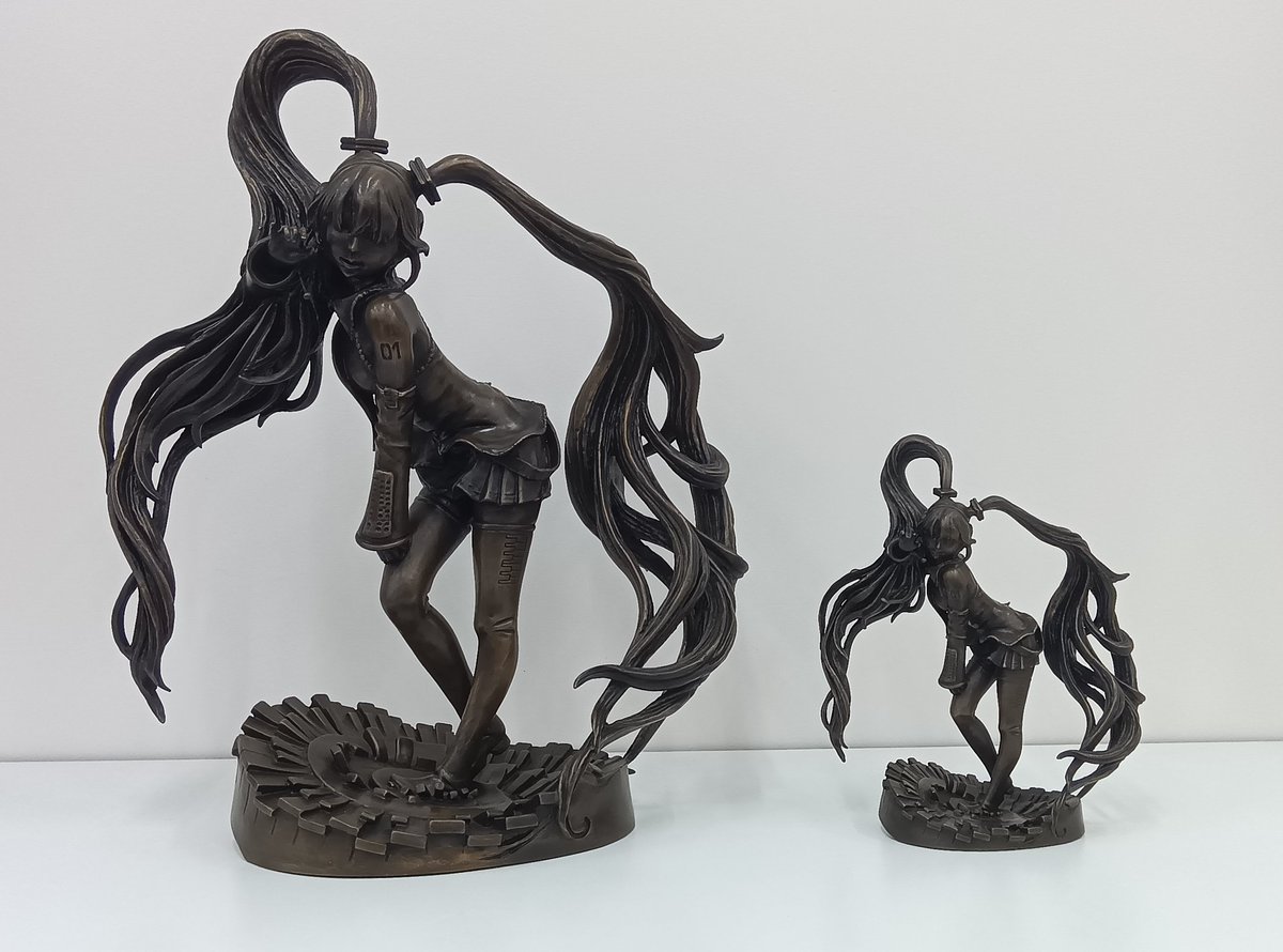 2026年夏、ARTOFMIKU台北に出品する私の銅合金製彫刻作品 「First