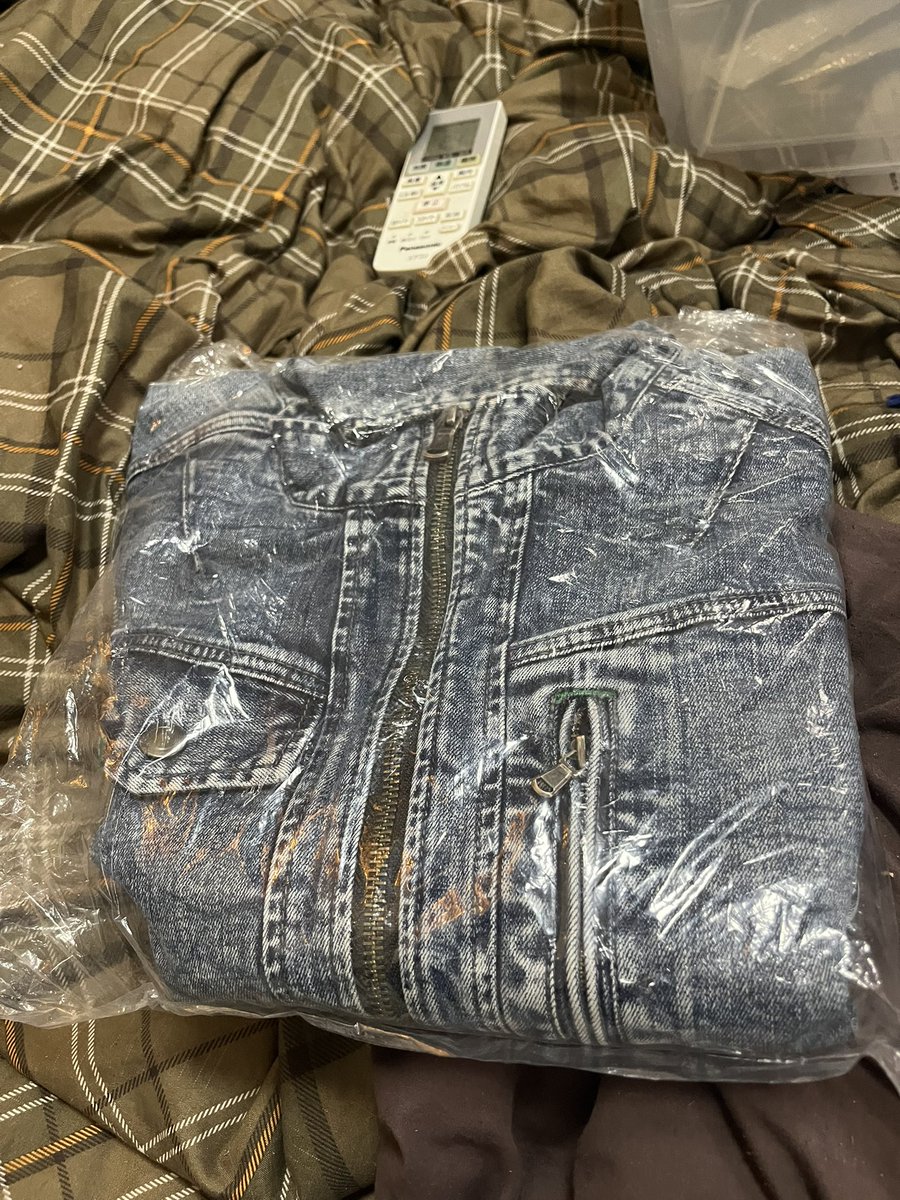 TORAのデニム作業服 格安で譲ります サイズL 引っ越し処分の為 他の冬