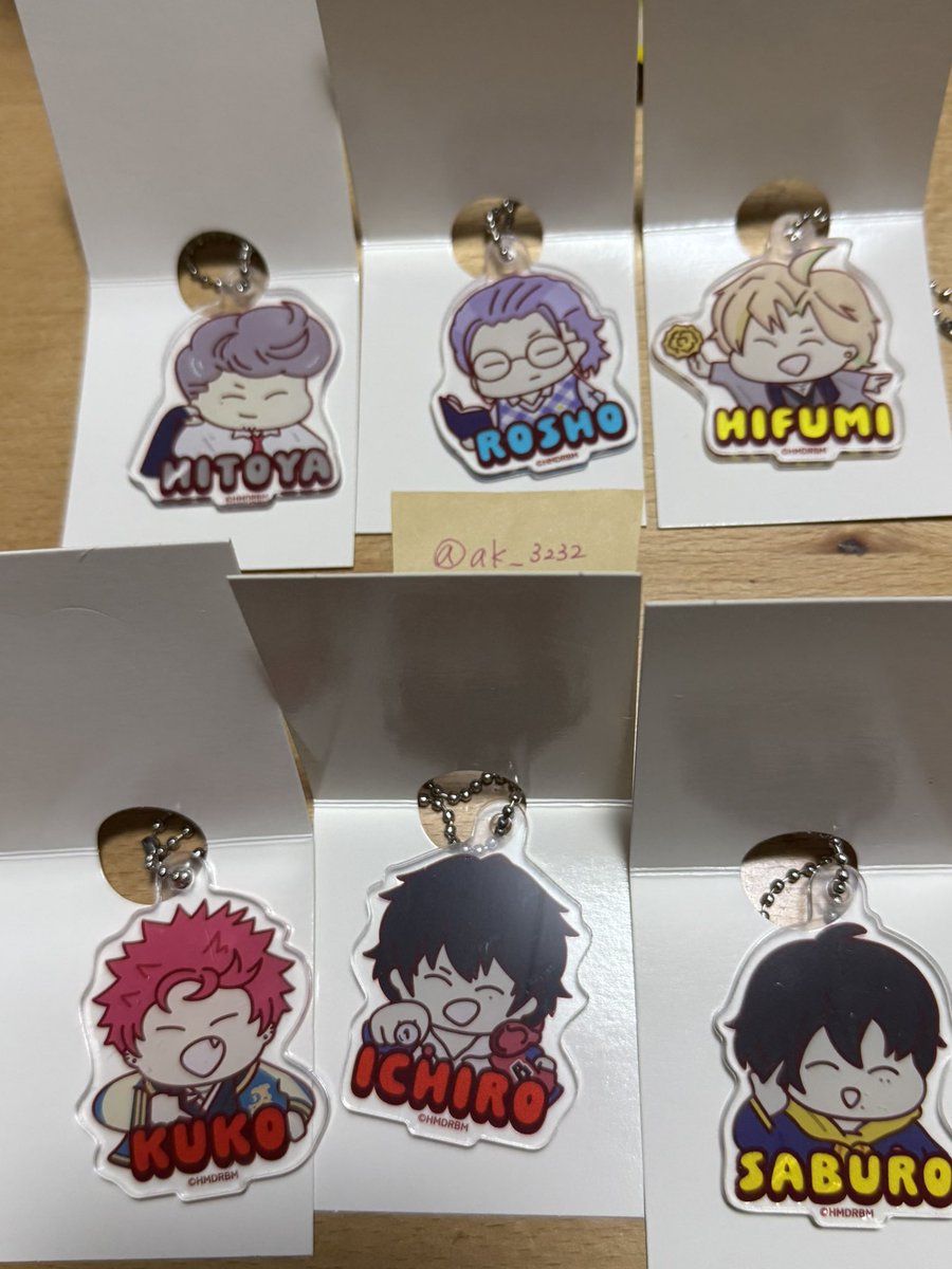 ak__3232's tweet photo. 【交換】ヒプノシスマイク ヒプマイ 100均 ダイソー フェイスぬいぐるみキーホルダー アクリルキーホルダー

譲:お写真のもの
求:理鶯、左馬刻

郵送でのお取引を希望いたします😌検索よりお気軽にお声掛けください😊
異種交換もご相談受けます。

※追加分です。 https://t.co/24nvjuftzd