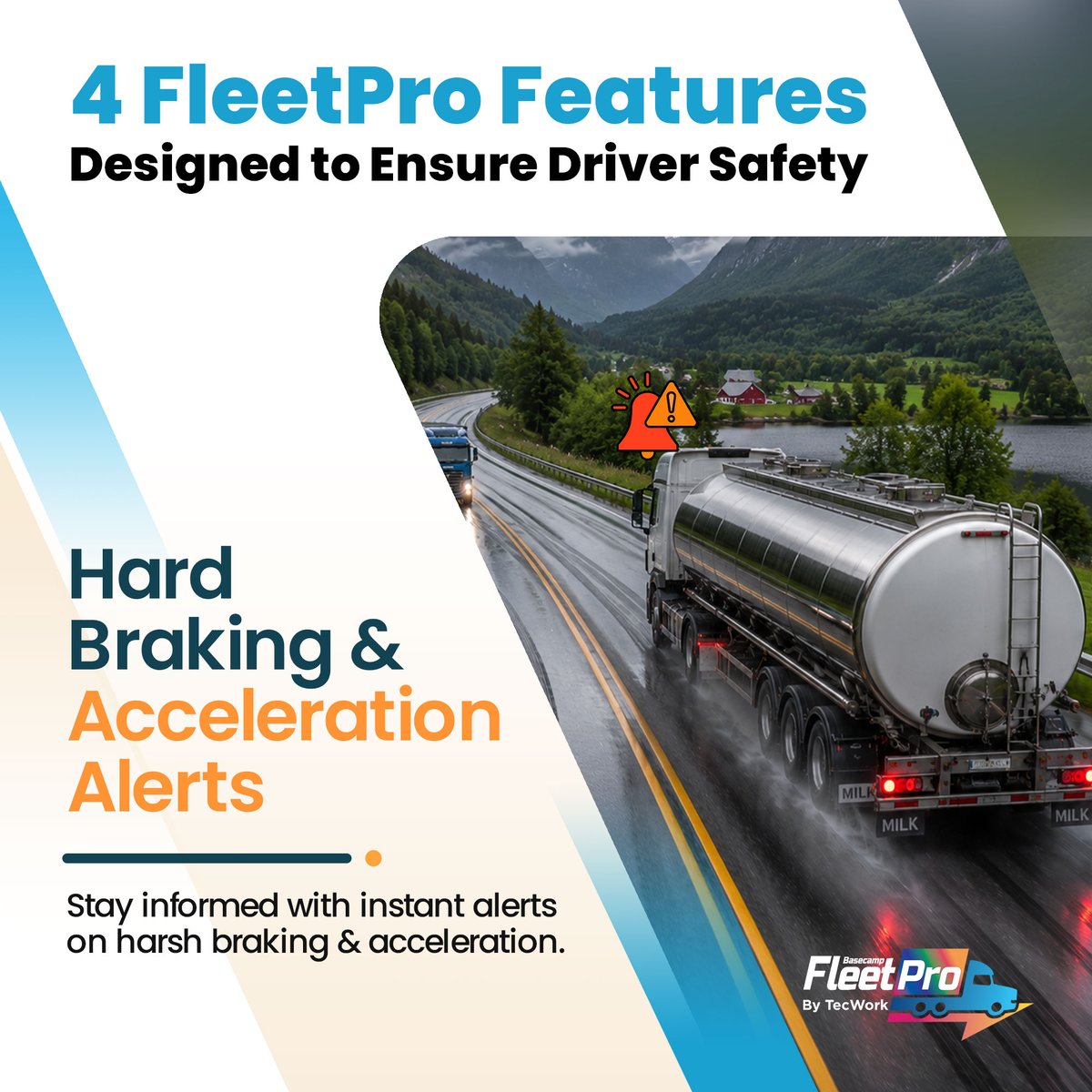 TecworkGlobal's tweet photo. Fleet safety today goes far beyond GPS tracking.
Real-time driver visibility, instant communication, behaviour monitoring &amp; emergency response are becoming essential for modern fleet operations.
https://t.co/R0IRhXQPYt

#FleetTracking #FleetManagement #FleetSafety #GPSTracking https://t.co/CH73sm2bn1