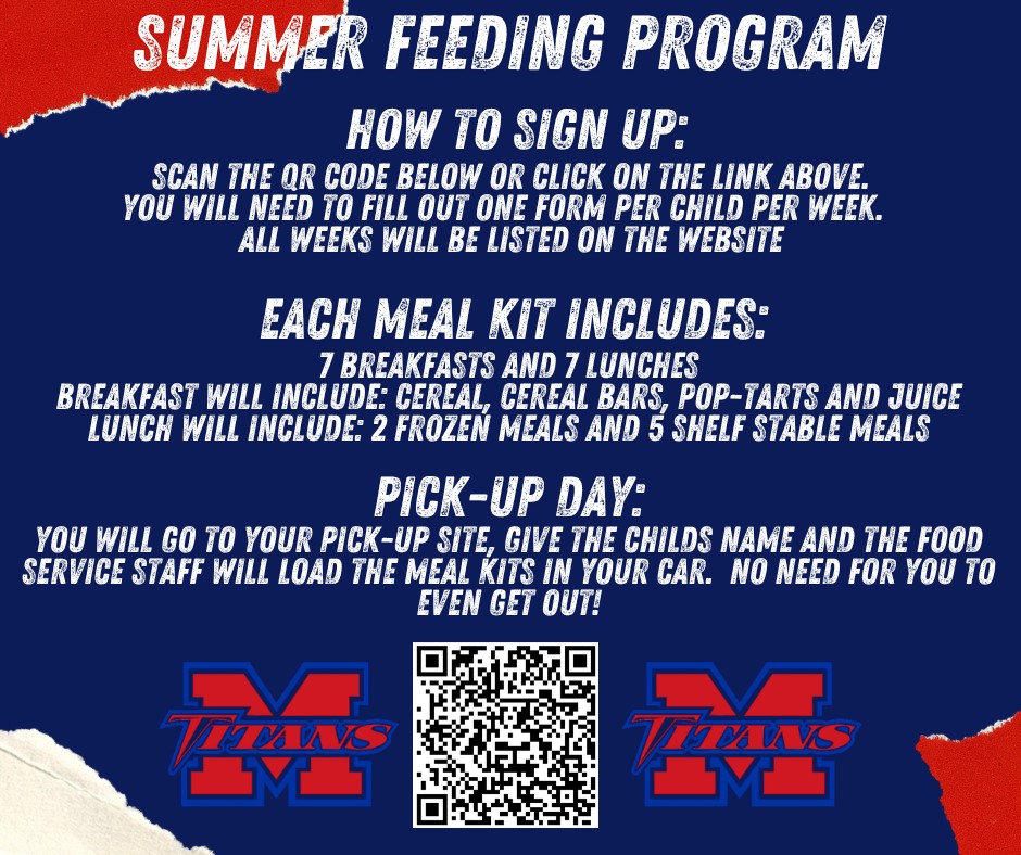 MercerCoSchools's tweet photo. The Mercer County Food Service Department is busy prepping for another fantastic Summer Feeding Program! Please scan the code or click here to register your child!
https://t.co/5KXDOpaPnG https://t.co/iw8obrMeEv