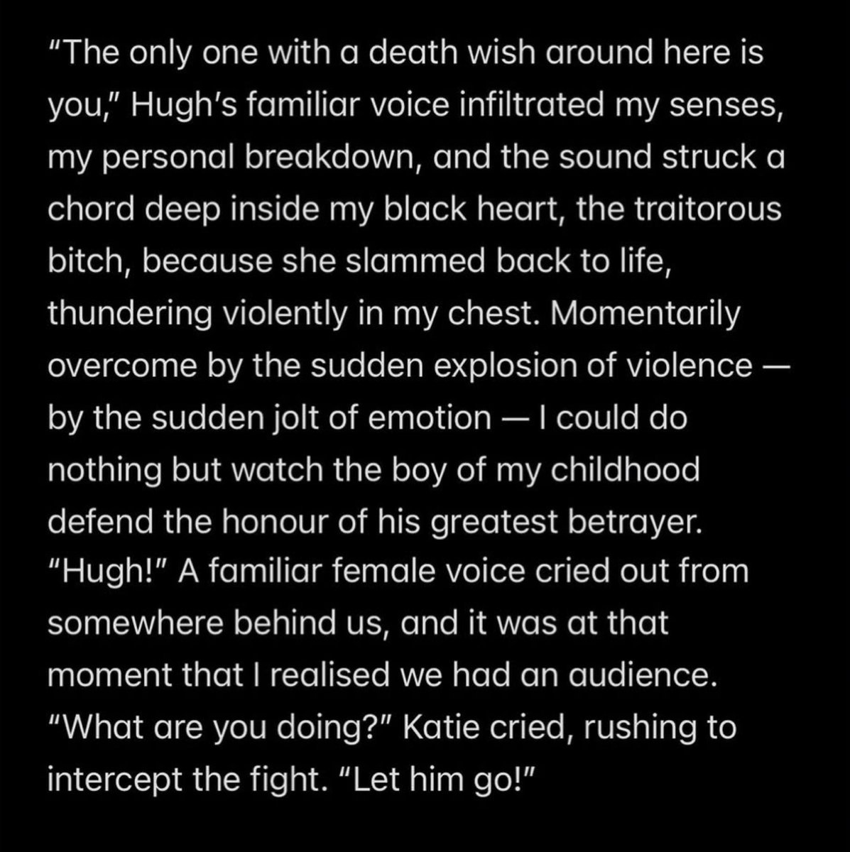 lizzietabis's tweet photo. patrick 🤝 katie both being useless and preventing p*erce from getting beat up after he was being abusive, truly made for each other https://t.co/CetZIxHJkE