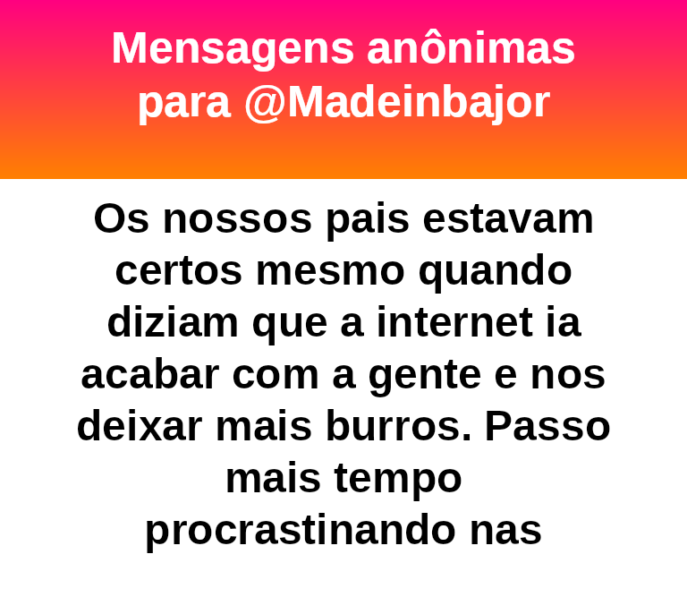 Making of da vida alheia tweet media