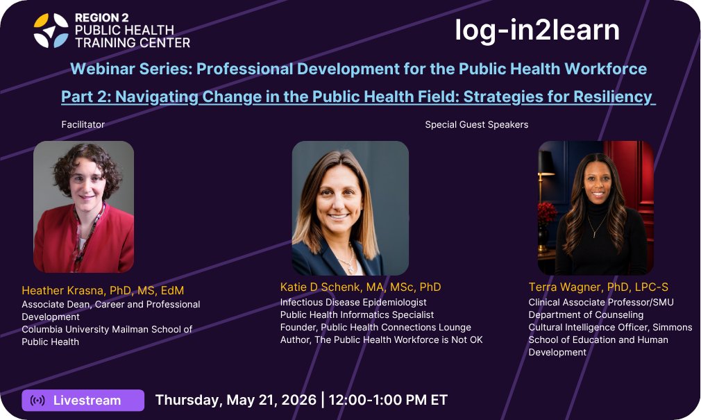 nysacho's tweet photo. Terra Wagner, PhD, LPC-S.

Register here: https://t.co/GGrd4IF3x7 https://t.co/cgyPUvi5r0