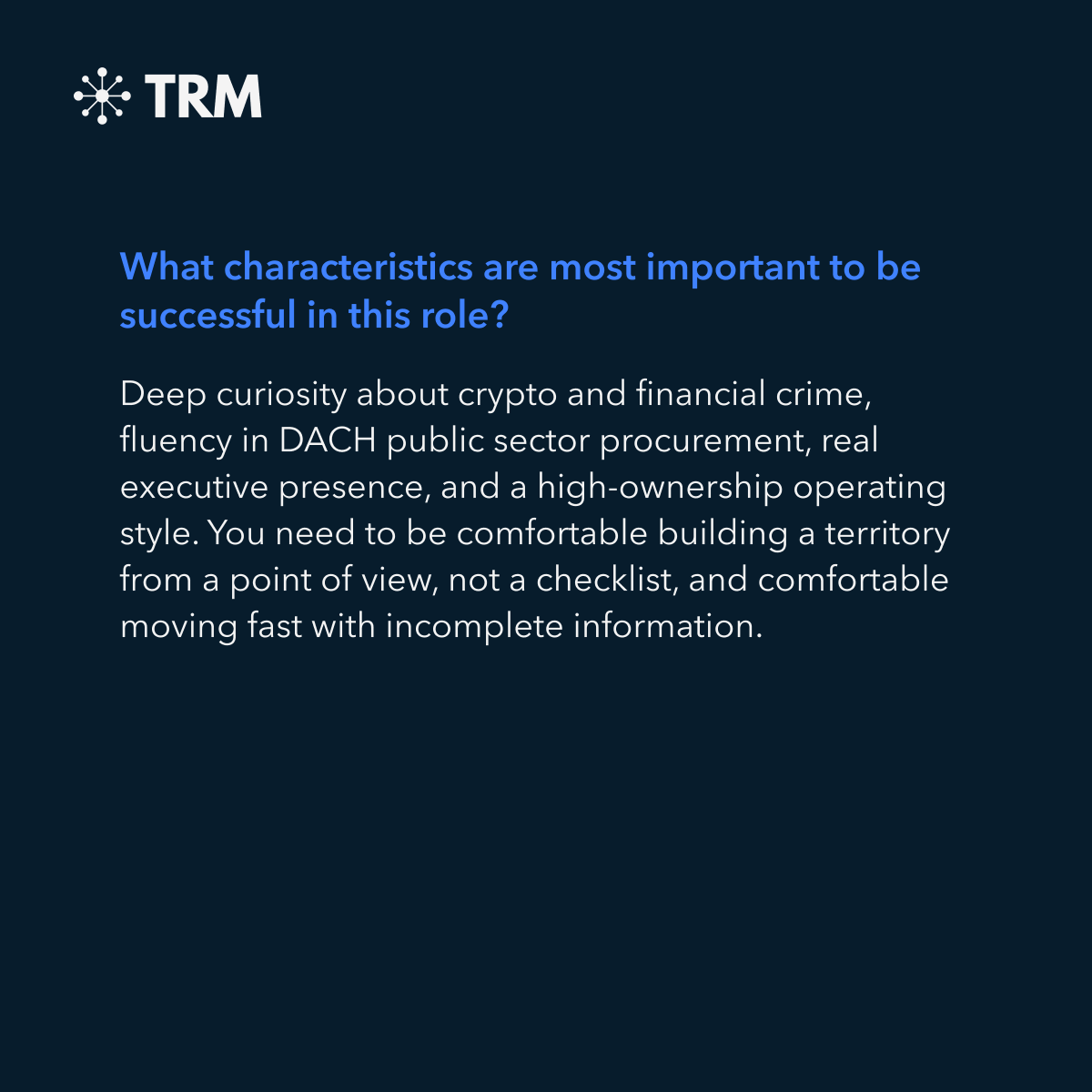 TRM Labs tweet media
