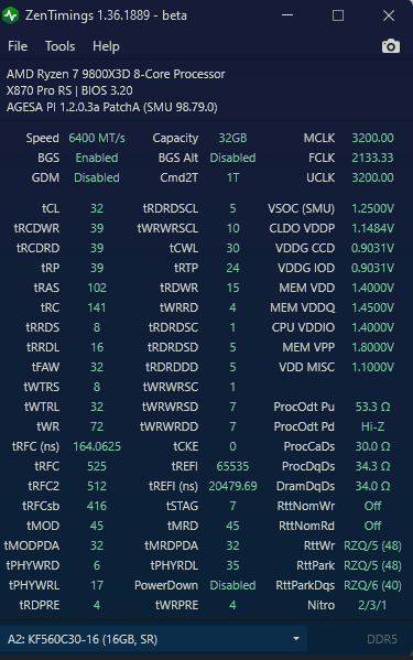 mikisol8's tweet photo. @robbycantaim @ilike2stayu_ U are better of staying at 6400mhz, rather than going to 6600mhz. Your IMC will have easier and better time.

Focus on secondary timings.

Here is light mem oc on hynix m-die and 9800x3d
Should work on most boards and most samples https://t.co/UL3TQhg0Ac