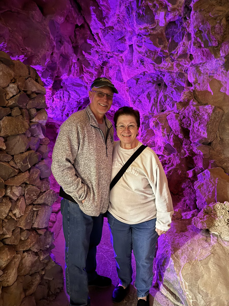 NHALAW's tweet photo. A look back at Veronica’s recent trip to the Grand Canyon Caverns with her husband. 🌄✨ What a wonderful opportunity to explore such a remarkable destination and enjoy some well-deserved time away. https://t.co/GhlQyhOKEY