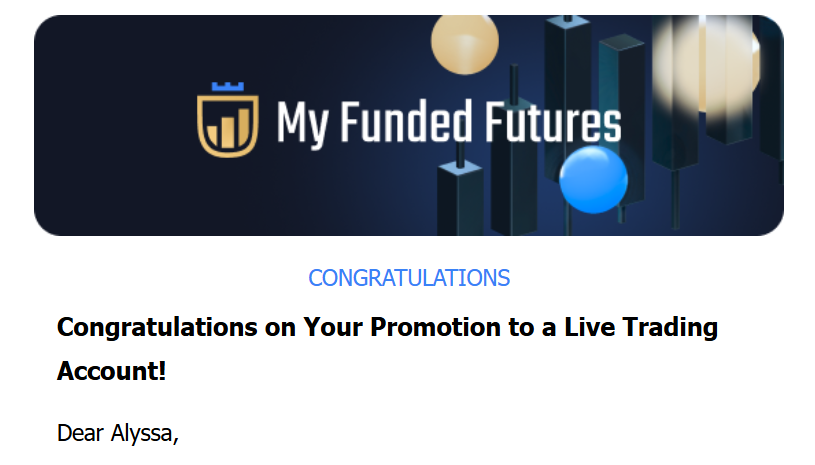 aw_trades_'s tweet photo. just got notified I'm going live with @MyFundedFutures 

from $13k payout to going live in 24 hours lol. this is the speed difference between firms

apex: 3 weeks of silence then an ai video

mff: payout cleared and actions to move live before I could even post about it

absolutely loving mff right now one of the best firms i've traded