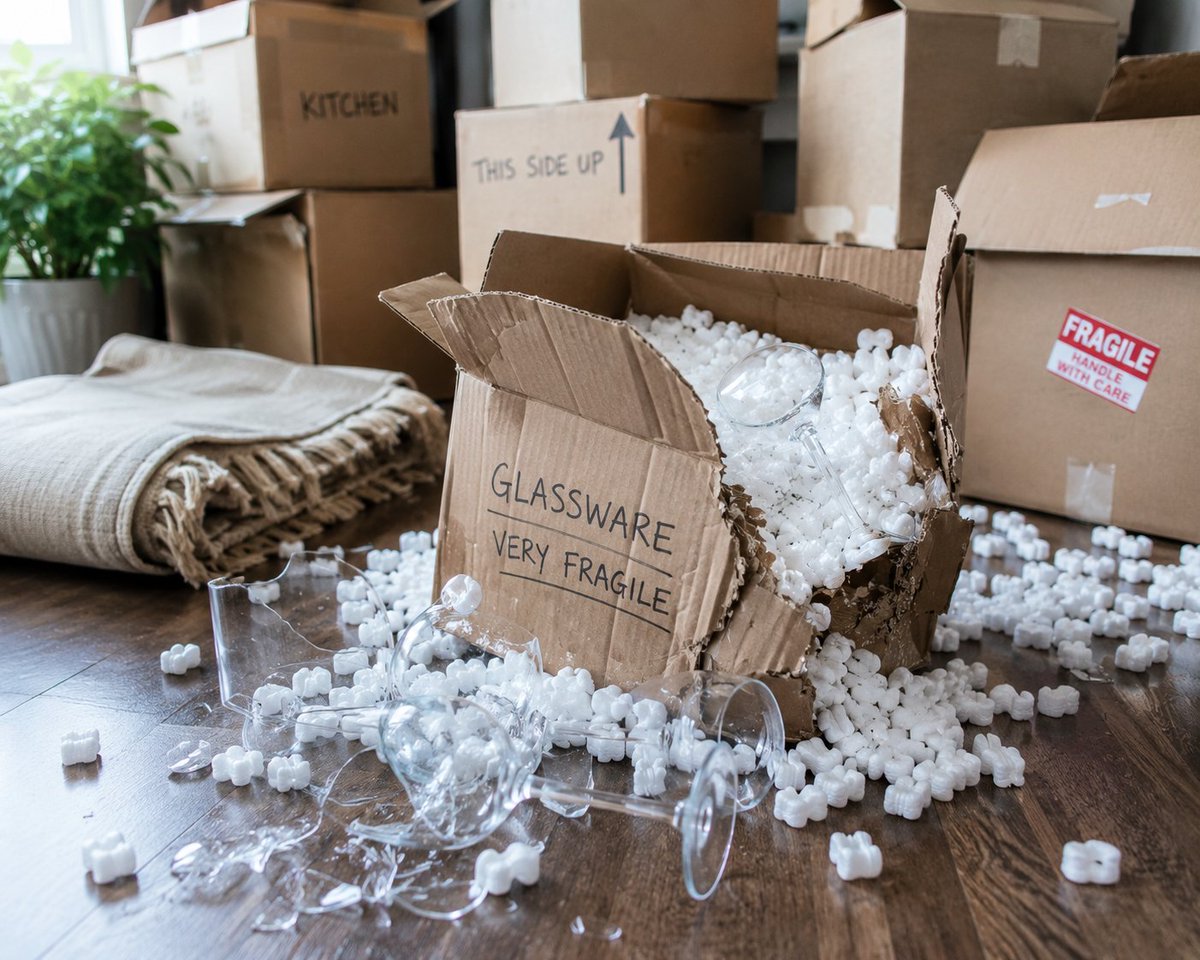 AllianceReloSrv's tweet photo. “Very Fragile” is not a packing method. 😬🍷📦

One bad box = instant moving disaster.

Professional packing saves glassware, valuables, and your sanity.

#PackingFail #MovingDay #ProfessionalPacking https://t.co/EEOQjnjKyH