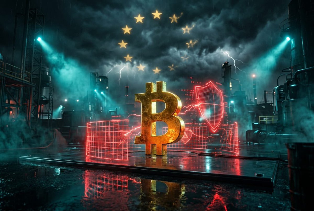 51ASIC's tweet photo. 🇪🇺 EU's 20th sanctions package now targets crypto operations with Russia.
Crystal (AML) already flagging Russian-linked services. Mining stays legal — but moving coins through centralized exchanges just got riskier.
Self-custody > trust.
#Bitcoin #Crypto #Mining #Sanctions https://t.co/5eSEJl1Evf