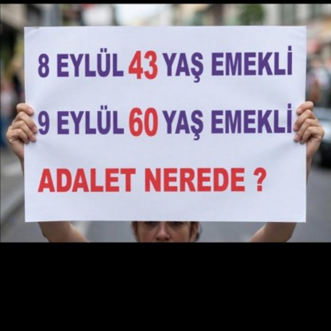 SelMa7012833594's tweet photo. Emeklilikte Adalet için;

Tek ve adaletli bir çözüm için,
Kademeli emeklilik istiyoruz.

1 güne 17yıl haksızlığı bitsin artık .‼️

@EmadDernegi
#KademeHakkımıVer https://t.co/p2HPFhNat3