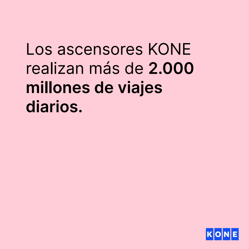 KONE_es's tweet photo. Los números no mienten, pero sí que sorprenden 📊

¿Sabes cuántos viajes diarios hacen nuestros ascensores? Desliza y cuéntanos qué te ha sorprendido más ➡️

#PeopleFlow #MovilidadInteligente #Innovacion https://t.co/nFqnxoLuHn