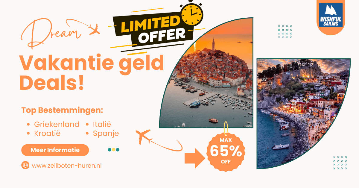 Wishfulsailing's tweet photo. Gebruik je vakantiegeld slim enn vaar weg met tot 65% korting op jouw droomvakantie in Zuid-Europa! - https://t.co/7HxAzaV2Df https://t.co/lDzoyx8it0